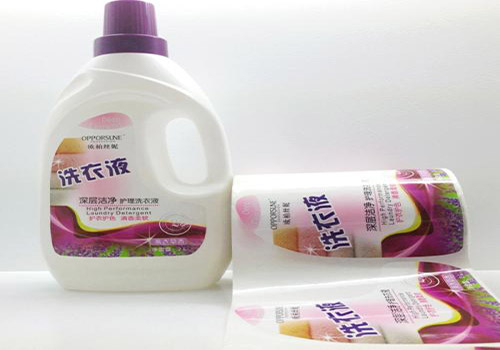 日化不干膠標簽